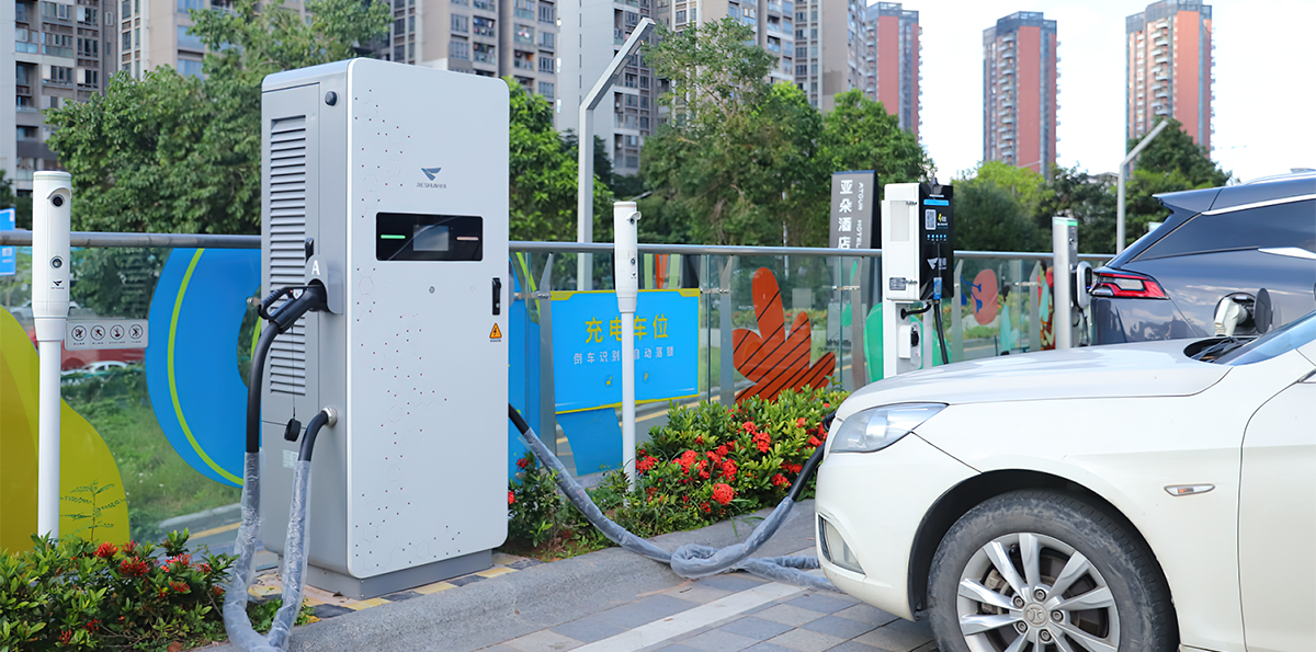 Parking Space with EV Charger